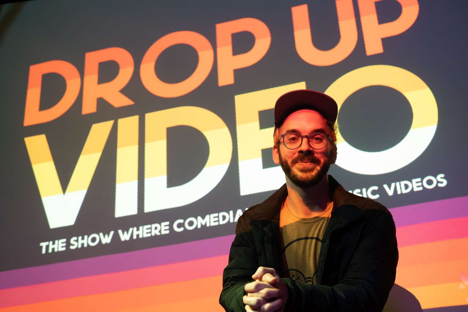 the host of Drop Up Video comedian Justin Thompson
